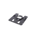 Placa adaptadora izquierda para SysBag WP M Negro.