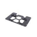 Placa adaptadora izquierda para SysBag WP L Negro.