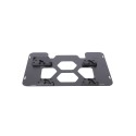 Placa adaptadora izquierda para SysBag WP L Negro.