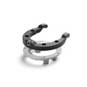 Anillo de depósito ION Negro. Modelos BMW R 1200. Tanques sin tornillos.