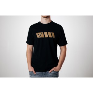 Camiseta Legend Gear. Negro. Hombre. Talla S.