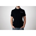 Polo de equipo Core Line. Negro. Hombre. Talla S.