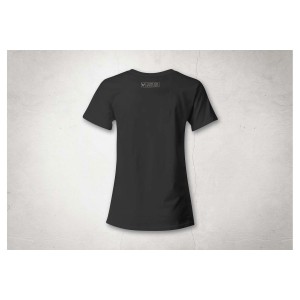 Camiseta Legend Gear. Negro. Mujer. Talla L.