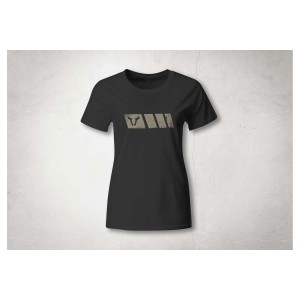 Camiseta Legend Gear. Negro. Mujeres. Talla M.