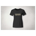 Camiseta Legend Line. Negro. Mujer. Talla S.