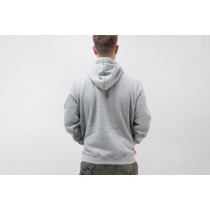 Sudadera con capucha Street Line. Gris. Unisexo. Talla L.