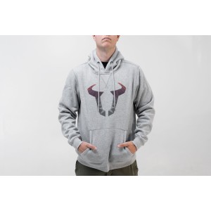 Sudadera con capucha Street Line. Gris. Unisexo. Talla M.