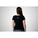 Camiseta Core Line. Negro. Mujer. Talla M.