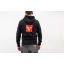 Sudadera con capucha Core Line. Negro. Unisexo. Talla XS.