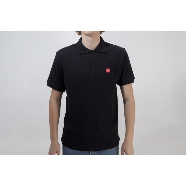 Polo Core Line. Negro. Hombre. Talla XL.