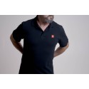 Polo Core Line. Negro. Hombre. Talla 3XL.