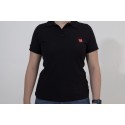 Polo Core Line. Negro. Mujer. Talla M.