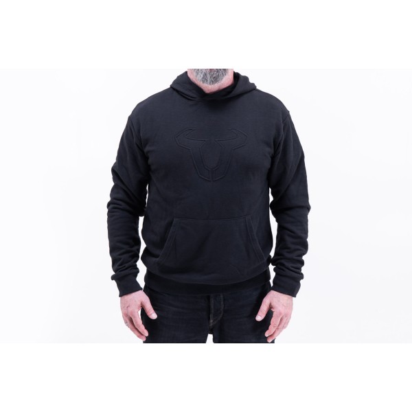Sudadera con capucha - Edición en negro Street Line. Negro. Unisex. Talla M.