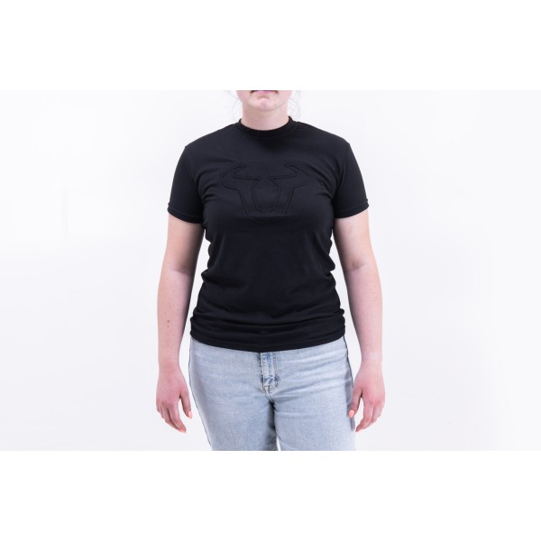 Camiseta para mujer - Edición en negro Street Line. Negro. Mujer. Talla M.