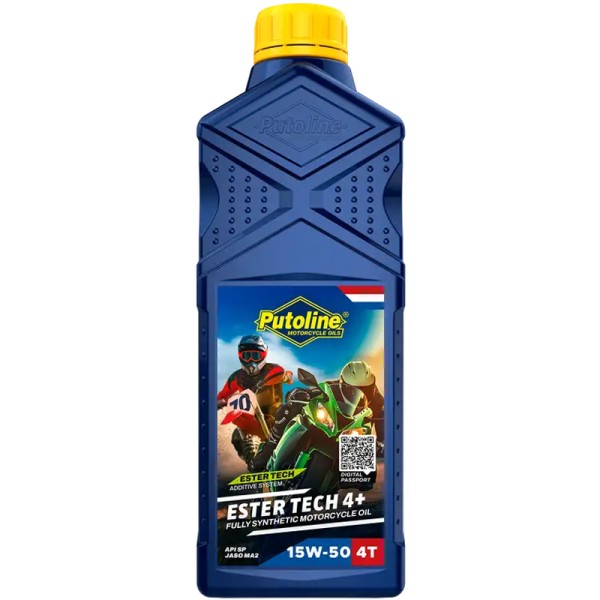 BOTELLA PUTOLINE ESTER TECH SYNTEC 4+ 15W-50 1 L