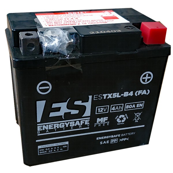 Batería Energysafe ESTX5L-B4 Precargada