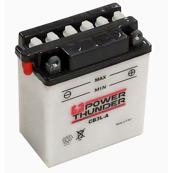 Batería Power Thunder CB3L-A Convencional