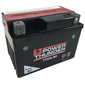 Batería Power Thunder CTX4L-BS Sin Mantenimiento