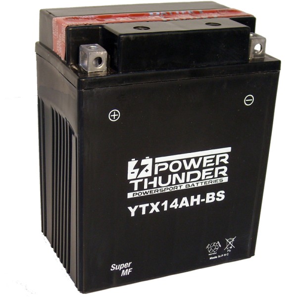 Batería Power Thunder CTX14AH-BS Alto Rendimiento