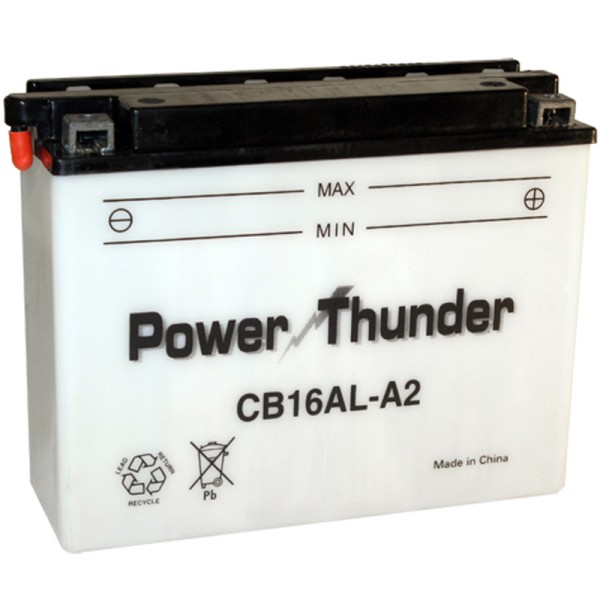 Batería Power Thunder CB16AL-A2 Convencional