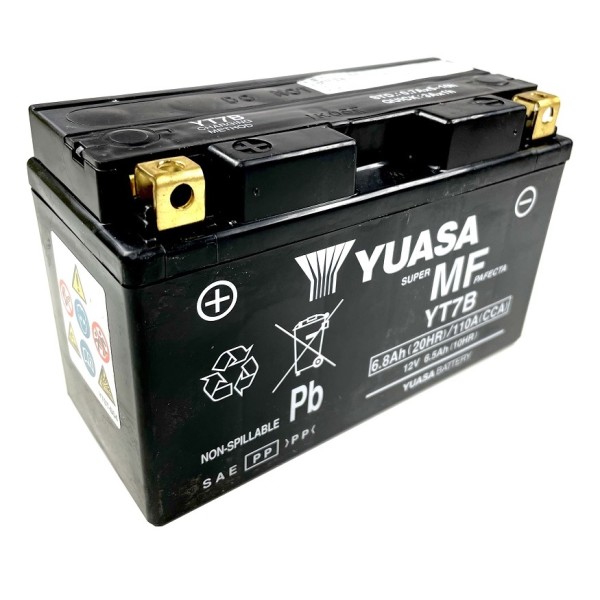 Batería Yuasa YT7B-WC Precargada