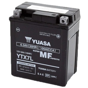 Batería Yuasa YTX7L-WC Precargada
