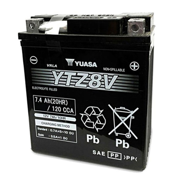 Batería Yuasa YTZ8-V Precargada
