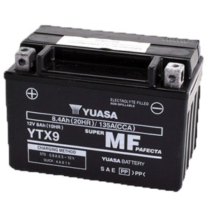 Batería Yuasa YTX9-WC Precargada