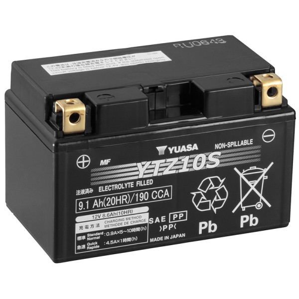 Batería Yuasa YTZ10-S Precargada