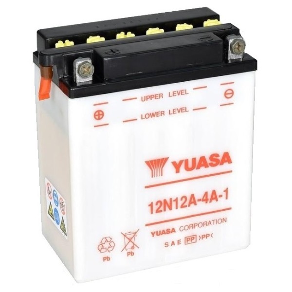 Batería Yuasa 12N12A-4A-1 Combipack Convencional