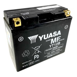 Batería Yuasa YT12B-WC Precargada