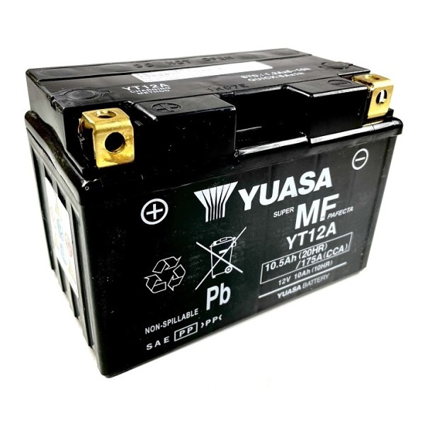Batería Yuasa YT12A-WC Precargada