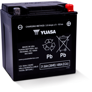 Batería Yuasa YIX30L-BS Alto Rendimiento