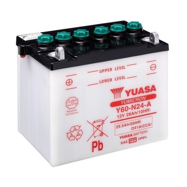 Batería Yuasa Y60N24-A Convencional