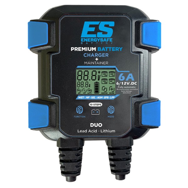 CARGADOR ENERGYSAFE DUO PRO 6A