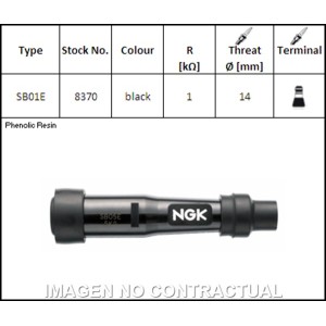 Pipa de Bujía NGK SB01E