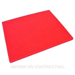 Espuma filtrante Universal recortable Artein Roja 280x330x15