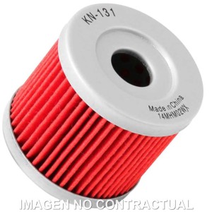 Filtro aceite K&N SUZUKI BURGMAN 400