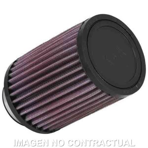 Filtro Pott. K&N Cilíndrico goma D. 52 mm