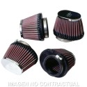 Filtros de potencia K&N D. 54mm. Tapa cromada