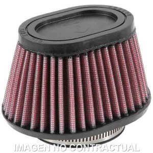Filtro Potencia K&N Oval Tapa Goma D. 62 mm