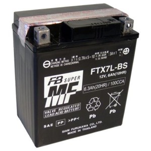 Batería Furukawa FTX7L-BS Sin Mantenimiento
