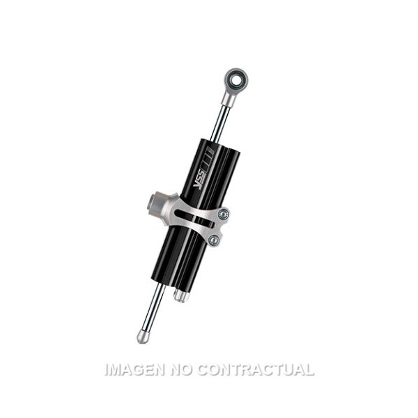 Amortiguador de dirección YSS Top Line Negro 120 mm Clamp B