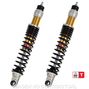 Juego Amortiguadores Traseros YSS Gas Eco Line Vespa GTS/GTV 250
