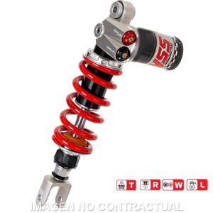 Amortiguador Trasero YSS Gas Top Line c/Botella superior Honda CBR250RR