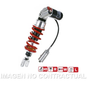 Amortiguador Trasero YSS Gas Top Line c/Botella superior Kawasaki ZX10R