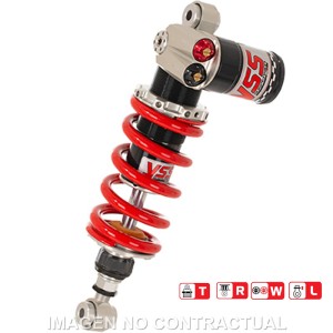 Amortiguador Trasero YSS Gas Top Line c/Botella superior SUZUKI GSX R 1000 K7-K8