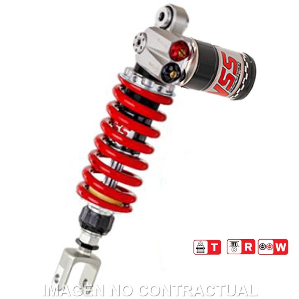 Amortiguador Trasero YSS Gas Top Line c/Botella superior Honda CRF450