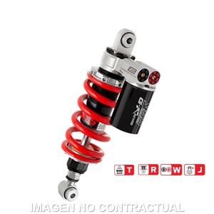 Amortiguador Trasero YSS Gas Top Line c/Botella superior MV Agusta Rivale