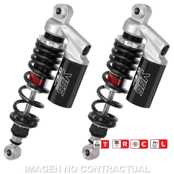 Juego Amortiguadores Traseros YSS Gas Top Line c/Botella superior Honda CB 1300 (03/08)